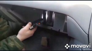 Замена фильтр салона. Nissan Presage.