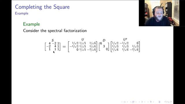 Definiteness: Part 3/5 "Completing the Square" смотреть онлайн