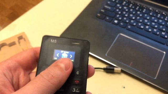 Мобильный телефон кредитка Aiek M5 - кардфон из Китая с Gearbest смотреть онлайн