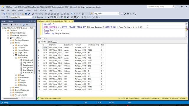How to Find Highest or 2nd Highest Salary of the Employees in Each Department | SQL Interview Part