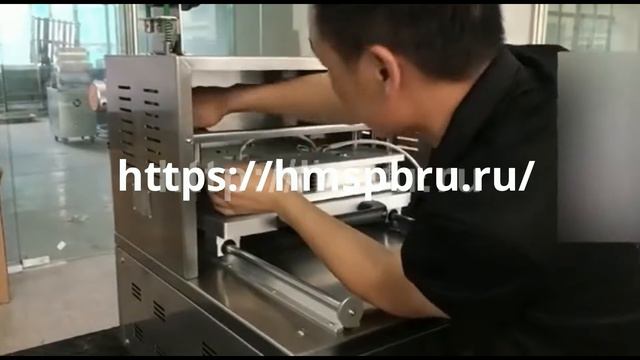 Запайщик лотков с газонаполнением и сменными матрицами