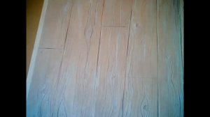 Имитация досок из штукатурки