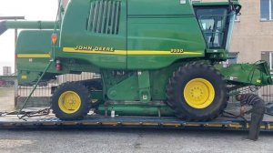 Отправка Комбайна John Deere 9550 из США