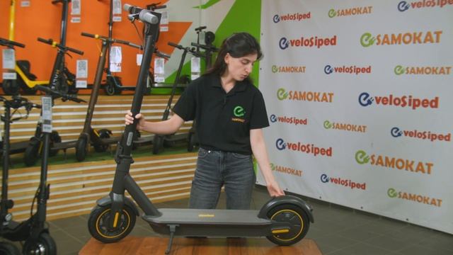 NINEBOT KICKSCOOTER MAX G30P - самый узнаваемый электросамокат! Надёжный желто-серый красавчик!