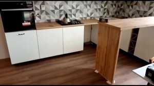 Установка кухни с фасадами ARPA пластик