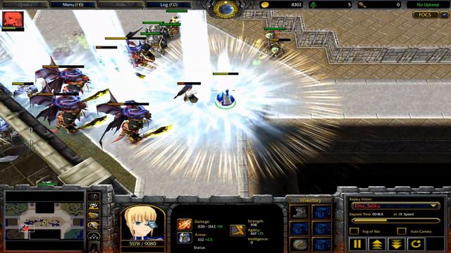 (Saber VS Neji Hyuga) FOCS3_Another_9.2A05(Asia).w3x  Warcraft 3 Game Ranger Elisa Seliku VS TekoTG