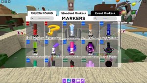 I found the Noob Marker in Roblox Find the Markers!