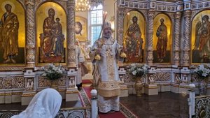 Чудо Архистратига Божия Михаила в Хонех. Архиерейское богослужение 19.09.2023 Токсово