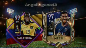 VALENCIA VS MESSI CARDS FIFA MOBILE | EA FC 24
