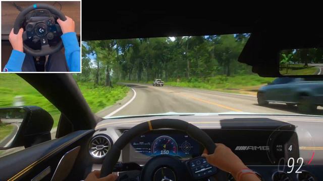 Forza Horizon 5 | Mercedes-AMG GT 4-door coupé (Logitech G923 + Paddle Shifters) Cruise Gameplay