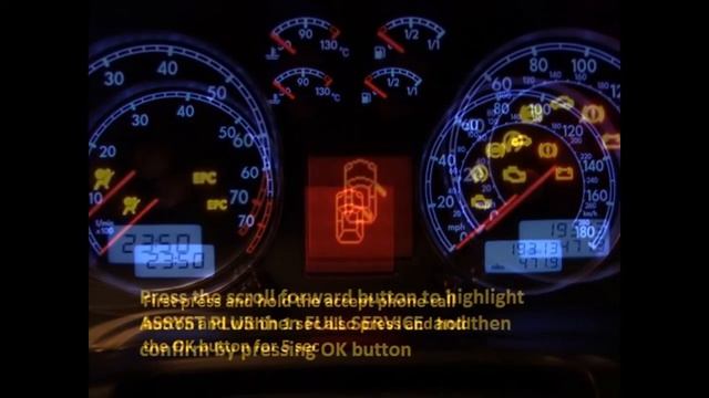 Pontiac Montana 2005-2009 - how to reset service light indicator смотреть онлайн