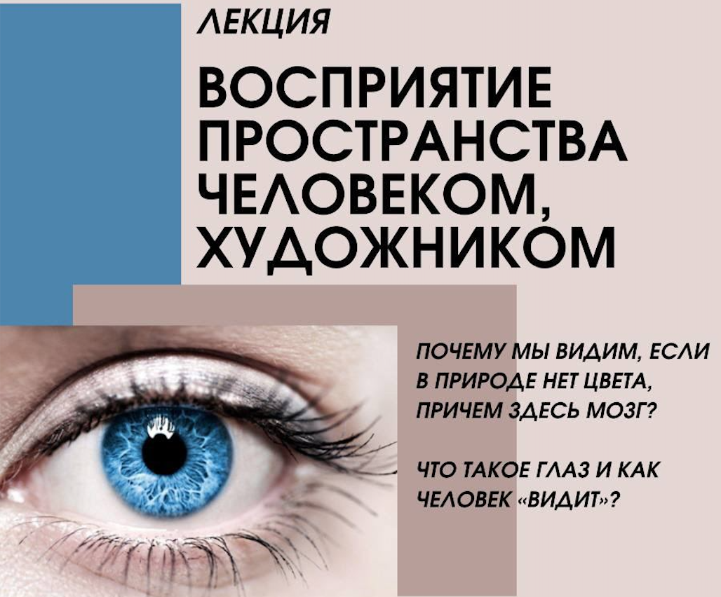 Лекция профессора Владимира Тарлыкова о специфике восприятия цвета и пространства. 17.02.2024