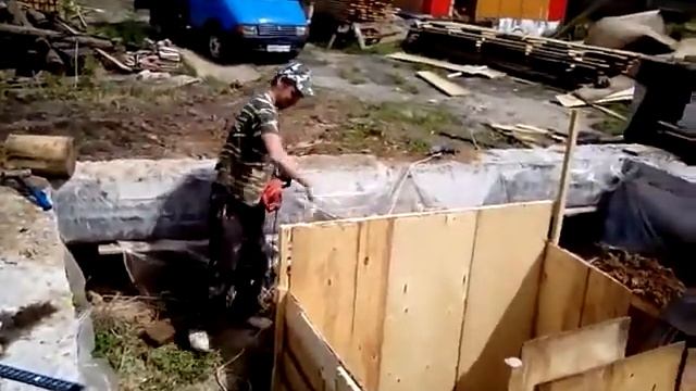 Строительство погреба внутри фундамента смотреть онлайн