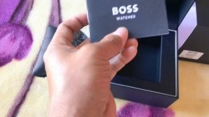 Original HUGO BOSS Watch || Pilot Edition Black || Unboxing