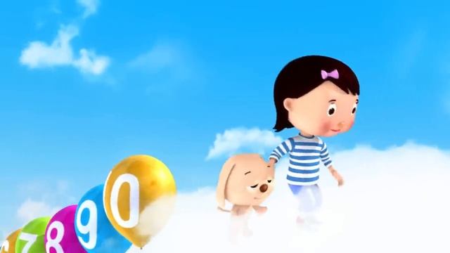 Numbers Song 1-10 | Nursery Rhymes For Babies By LittleBabyBum - ABCs And 123s