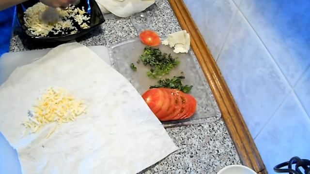 Лаваш с сыром и помидорами, простые рецепты смотреть онлайн