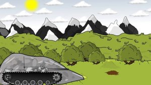 Годзилла атакует-мультики про танки