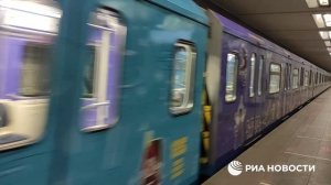 В московском метро запустили поезд "Союзмультфильм"