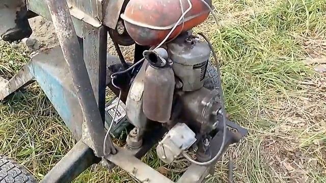 Бетономешалка с ДВС своими руками