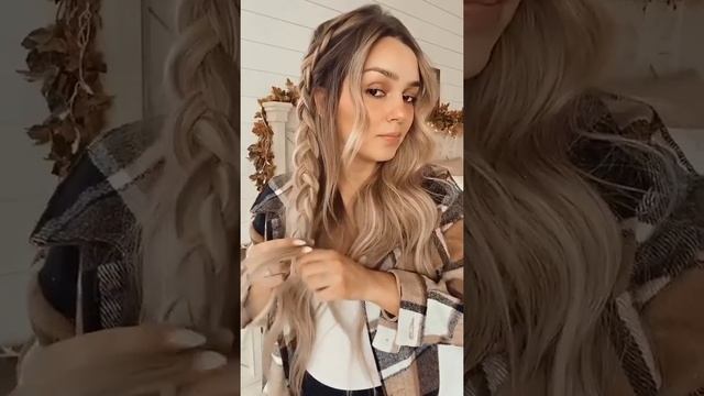 ЛЕГКАЯ И БЫСТРАЯ ПРИЧЕСКА НА ДЛИННЫЕ ВОЛОСЫ Hair inspiration for tomorrow