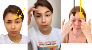 Снять напряжение бровей за 3 дня