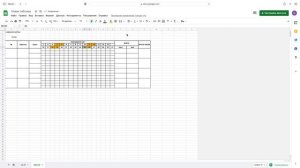 Google таблицы. Как создать рабочий график для сотрудников в Google таблицах.