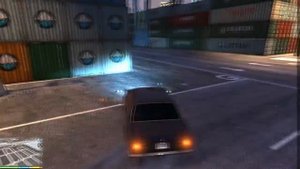 GTA 5 Лада седан Баклажан