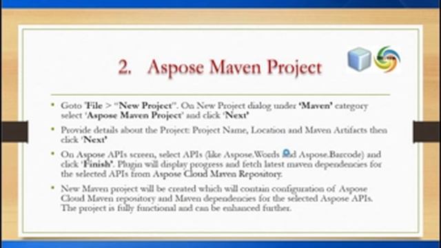 Aspose Maven for NetBeans смотреть онлайн