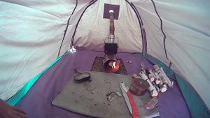 Летняя печка для палатки БД-2 из трубы дымохода
