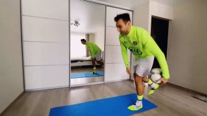 №2 Ловкость и баланс. Домашние тренировки по футболу для детей  7 - 14 лет