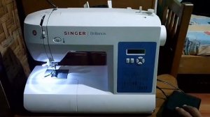 Singer Brilliance 6160 Problem