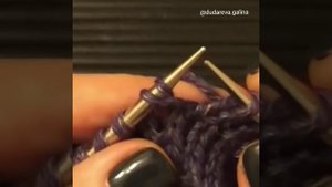 ВЯЗАЛЬНЫЙ ЛАЙФХАК. Частичное вязание. Укороченные ряды с немецкой петлей.