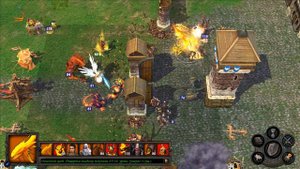 Прохождение Heroes of Might and Magic V Повелители Орды. Бегство к спасению #14 Великолепный уход 5