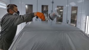 Покраска автомобиля по технологии "мокрый по мокрому". Как это делаем мы!