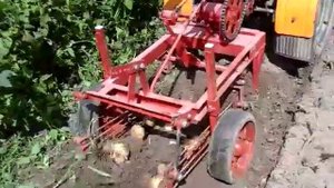 Картофелекопалка для мотоблока