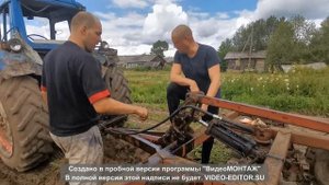 дискование мтз 82.. деревня 2020.. разрабатываем целину )))