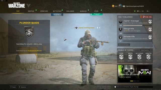 COD WARZONE CALDERA :- AS44 & OTs9 loadout (27 kills) смотреть онлайн