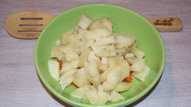 Салат Уральские самоцветы