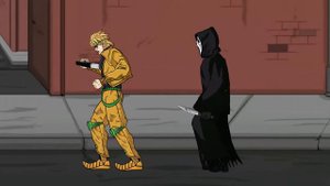 Дио ДжоДжо против Джейсона Вурхиза, Фредди Крюгера, Майкла, Хищника, Призрачного Лица, Чаки, Кожаног