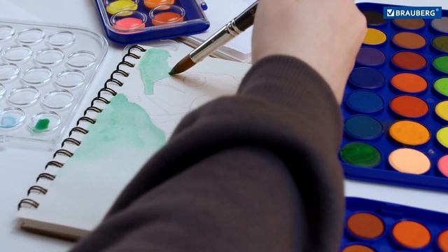 Акварель BRAUBERG PREMIUM смотреть онлайн