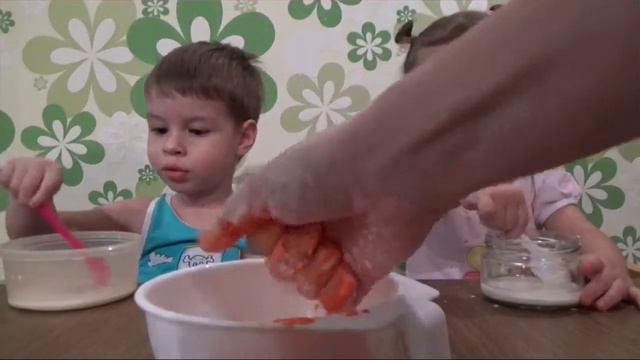 Лизун или слайм своими руками смотреть онлайн