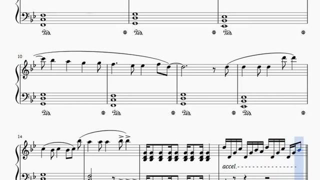 Токийский Гуль/Пианино/Лёгкая версия/1, 2 страницы/Вариант 2 смотреть онлайн