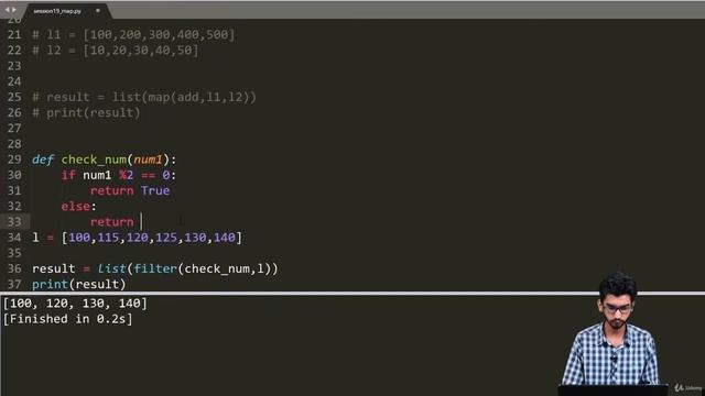 2 Functional Programming Map Filter Lambda смотреть онлайн