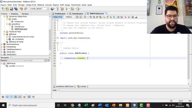 Criando aplicação Java Swing com JDBC (MySQL) - Parte 2 смотреть онлайн