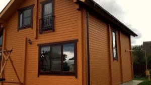 Дом из клееного бруса под ключ 122м2