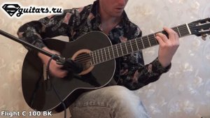 Обзор гитары: Flight C100 BK - Sguitars.ru review