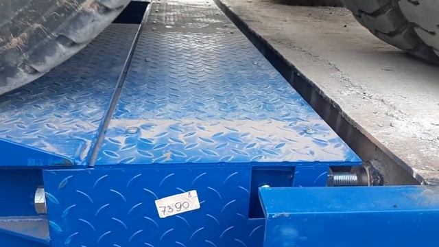 Взвешивание грузовых автомобилей на электронных тензонометрических весах ВАЛ смотреть онлайн