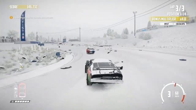 Wreckfest Weekly Challenge - Snow Race at the Fire Rock Raceway смотреть онлайн