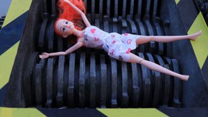 shredder VS Shredding  barbie doll Amazing video#26 curious baby