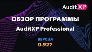 Автоматизация аудита в AuditXP Professional